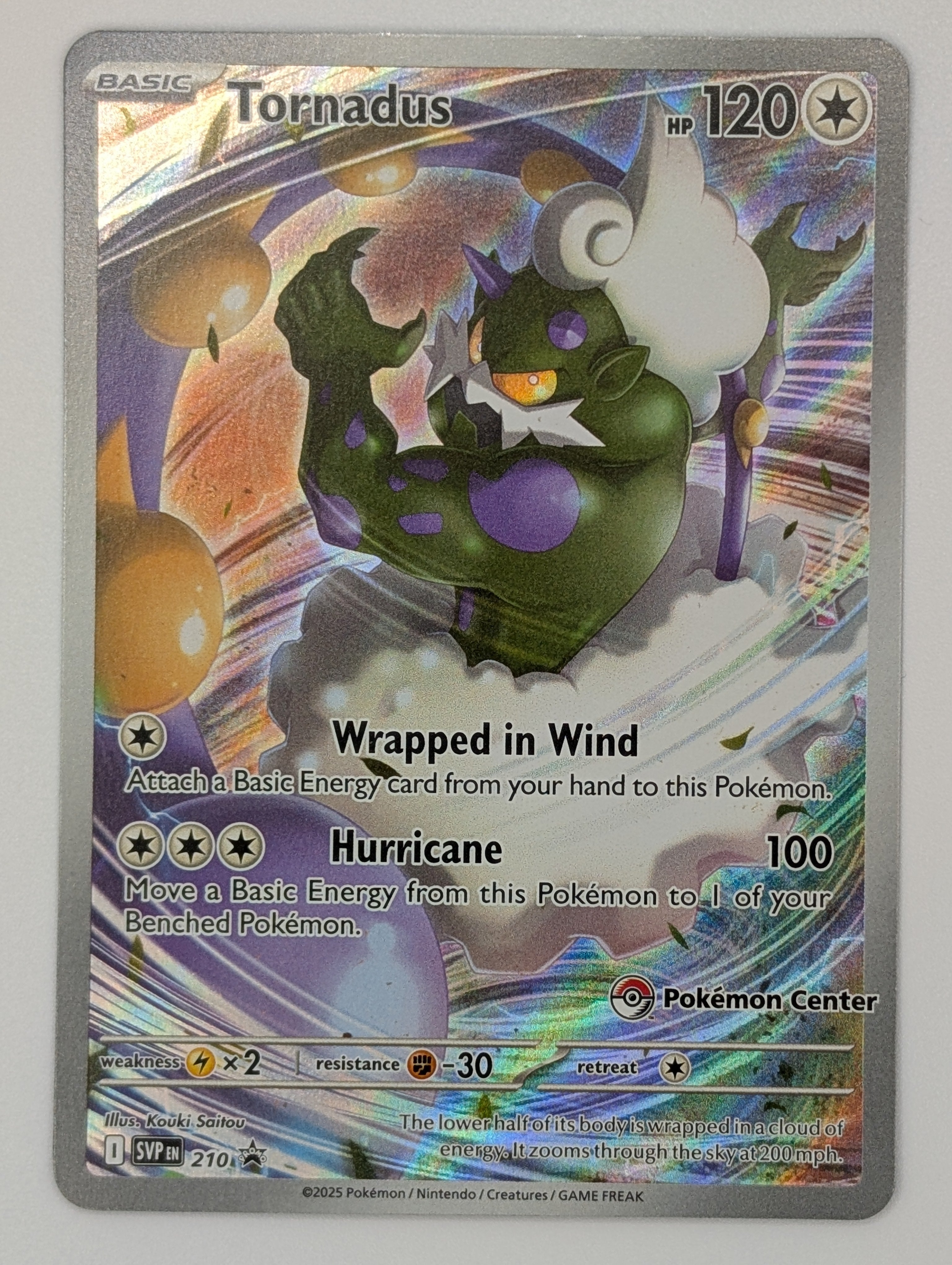 Tornadus - 210 (Pokemon Center Exclusive) [SVP - 210]
