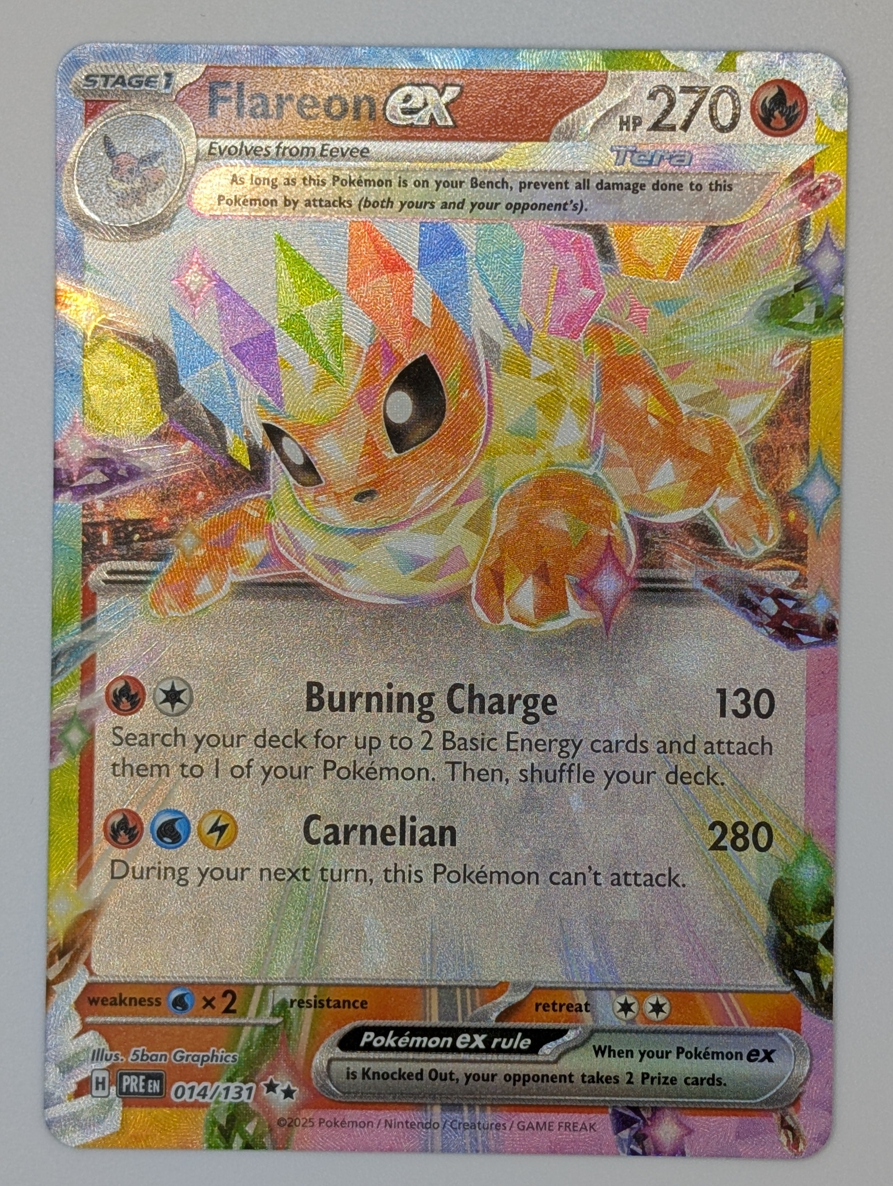 Flareon ex - 014/131 [PRE - 014/131]
